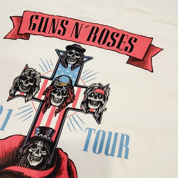 Guns N Roses North American Tour Official Merch Graphic Tee Size XL NEW! - Picture 9 of 9